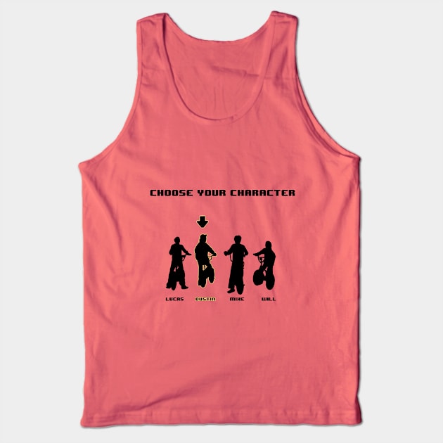 Stranger Games Tank Top by bradipo28